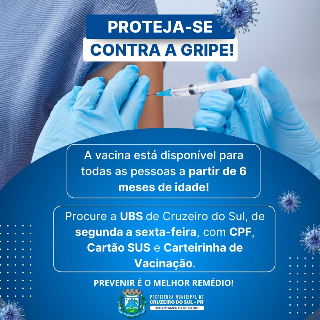 Proteja-se contra a gripe!